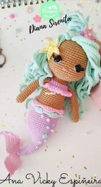 Le pompon - Ana Vicky Espiñeira - Diana Little Mermaid  - English - Translated