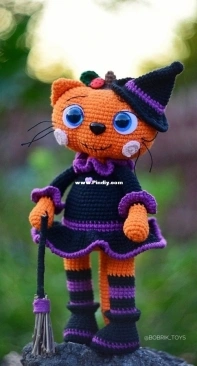 Bobrik Toys - Natalia Bober - Pumpkin Cat - Тыква-кошка - Russian