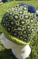 Dots and Lines make a ... Beanie by TheKnittingDevil -Free