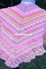 The Crochet Crowd - Michael Sellick - Study of Texture Shawl