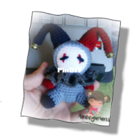 Magical crochet amee - Harlequin