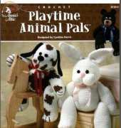 Annie's Attic 872016 Crochet Playtime Animal Pals by Cynthia Harris