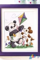 Pandas Kite by Helz Cuppleditch from Cross Stitch Crazy 232 XSD