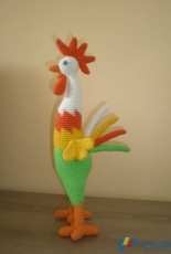 Unknown Designer - Amigurumi Rooster - Russian - Free