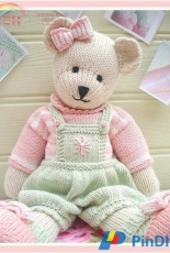 Candy Bear by Susan Hickson - Mary Janes Tearoom - French Translated