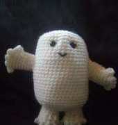 Jennifer Christensen-Doctor Who Amigurumi Fat baby Adipose- Free