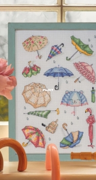 Rain or Shine by Maria Diaz from Cross Stitcher 433 XSD