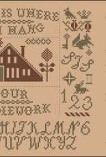 Homespun Elegance 218 Home is Where You Hang Your Needlework XSD