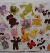Annies Attic - 87P50 Pocket Pals by Michele Wilcox