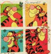Designer Stitches D125 Tigger-seasons