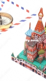 Canon Creative Park - Paper Craft Saint Basil’s Cathedral, Russia Mini Version  - Free