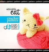 Cyan Rose Creations - Roseberry Arts - Rose San - Adorable cat