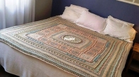 King Mandala Throw by Annamarie Esterhuizen