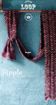 Ripple Scarf by Juju Vail - Loop London - Free