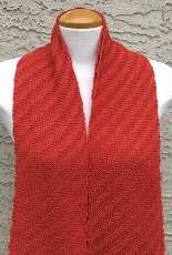 Diagonal Line Scarf by Mouton Rouge-English,Serbian-Free