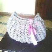 Casacreations - Charlene Gray - Chunky chic hobo bag