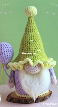 Pam Pino Design - Nazeli Mkrtchyan-Tadevosyan - Happy Birthday Gnome