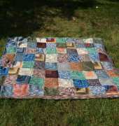 sock yarn blanket