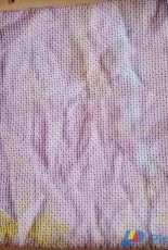 Experiences on hand dyed Aida