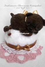 Svetlana2211- Svetlana Komarova- Sleeping Bear Pincushion - Russian