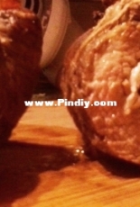 Mushroom, Spinach and bacon Stuffed flank Steak