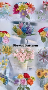 Lilyrosycrafts - Flower Crochet