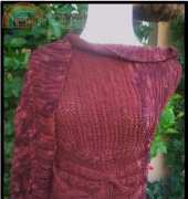 Pam Jemelian - Adobe Way Cabled Shawlette or Scarf