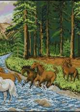 Rogoblen 2.54 Horse at the river