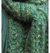 Peacock Scarf by Pipers Girls, Knitting and Quilting-Free