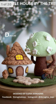 Dorogina Toys - Knitted World by Elena - Elena Dorogina - Little House by the Tree