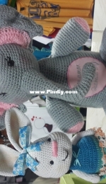 Elephant and bunny
