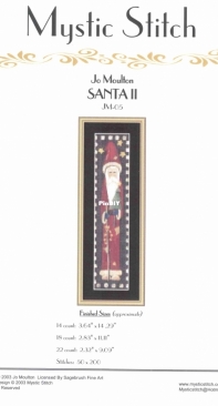 Mystic Stitch Inc. - JM-05 Santa II