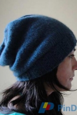 Cafe Hat by Wei S. Leong / Kiwiyarns Knits-Free