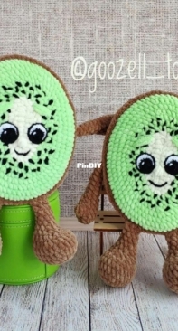 Goozell Toys - Guzel Tinchurina - Cheerful Kiwi, or Don Kivion - Russian