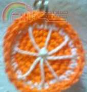 Orange Slice Earrings