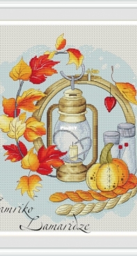 Mood Color Autumn Lantern by Tamriko Lamaridze