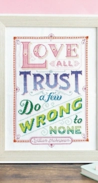 Love All by Emma Congdon from Cross Stitch for the Soul PCS + XSD