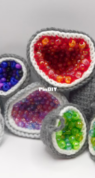 BrilliantButton - Kalene Gardner - Crystal Geode with Optional Button Closure