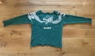 Ouroboros Yoked Sweater by Cathy Dobson