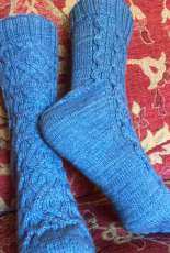 New Year Socks by Maria Rosa Spighetti