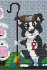 Stitchtastic PET-0001-K - Border Collie Caricature