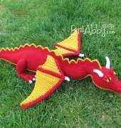 Briabby HandMade -  Joni Memmott - Stuffed Dragon Toy