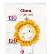 Vervaco PN-0145189 Sun and Clown Height Chart PCS
