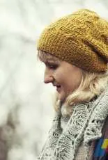 Letes Knits-Et Voilà Beanie by Justyna Lorkowska