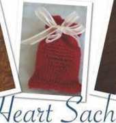 Heart Sachet by Pat Higgins