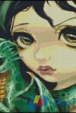 HAED HAEJBGFACES2943 Faces of Faery 81 by Jasmine Becket-Griffith