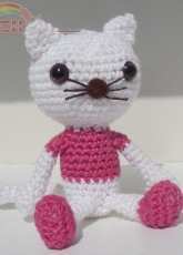 Ami loves gurumi- K. Godinez- The cat Hermione - English -  Free