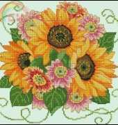 Golden Glow by Lesley Teare from Cross Stitch Collection 188