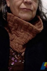 Double Basket Weave Cowl by Madeleine Ballard-Free