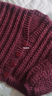 Crochet Cable Cardigan